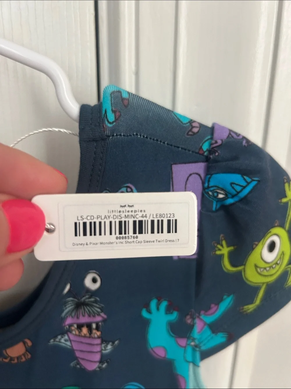 Little Sleepies x Disney Monsters Inc. Dress